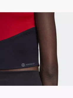 Adidas Designed To Move Colorblock 3-Streifen Crop-Top -Kleidung Geschäft 8012 HA6618 P2