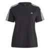 Adidas Essentials Slim 3-Streifen T-Shirt – Große Größen