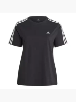 Adidas Essentials Slim 3-Streifen T-Shirt – Große Größen