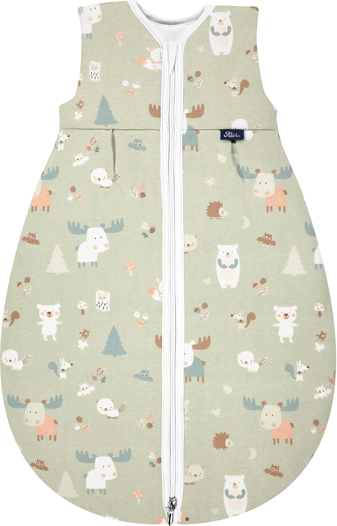 Alvi Kugelschlafsack Mäxchen Thermo - TOG 3,0 - Baby Forest, 70 Cm 1 Alvi Kugelschlafsack Mäxchen Thermo - TOG 3,0 - Baby Forest, 70 Cm