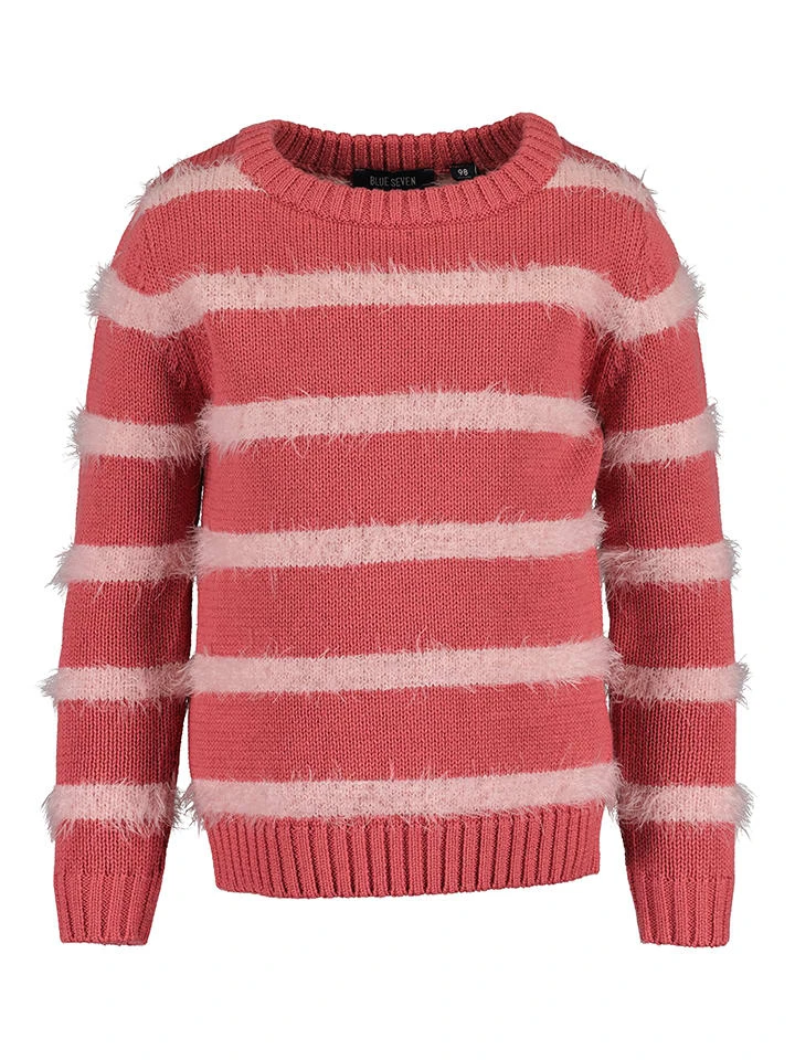 Blue Seven Pullover In Pink 1 Blue Seven Pullover In Pink