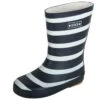 Gummistiefel "Naturkautschuck" In Blockstreifen