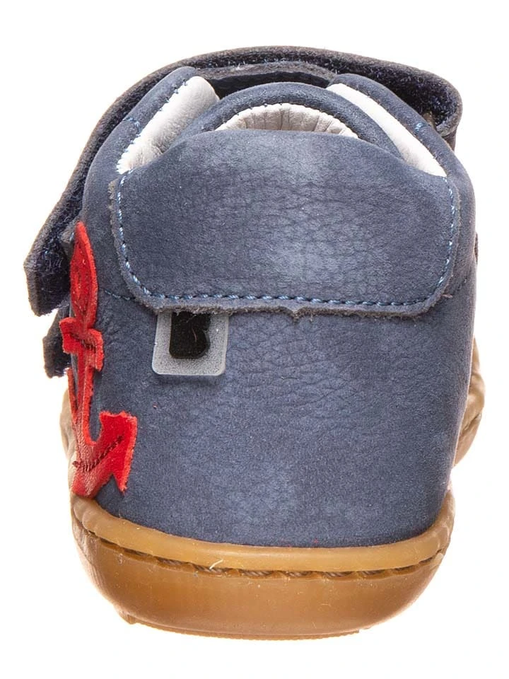 Leder-Sneakers In Blau 3 Leder-Sneakers In Blau – Bild 3