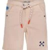 Bermudas "AHOY" In Beige