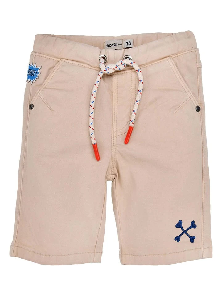 Bermudas "AHOY" In Beige 1 Bermudas "AHOY" In Beige