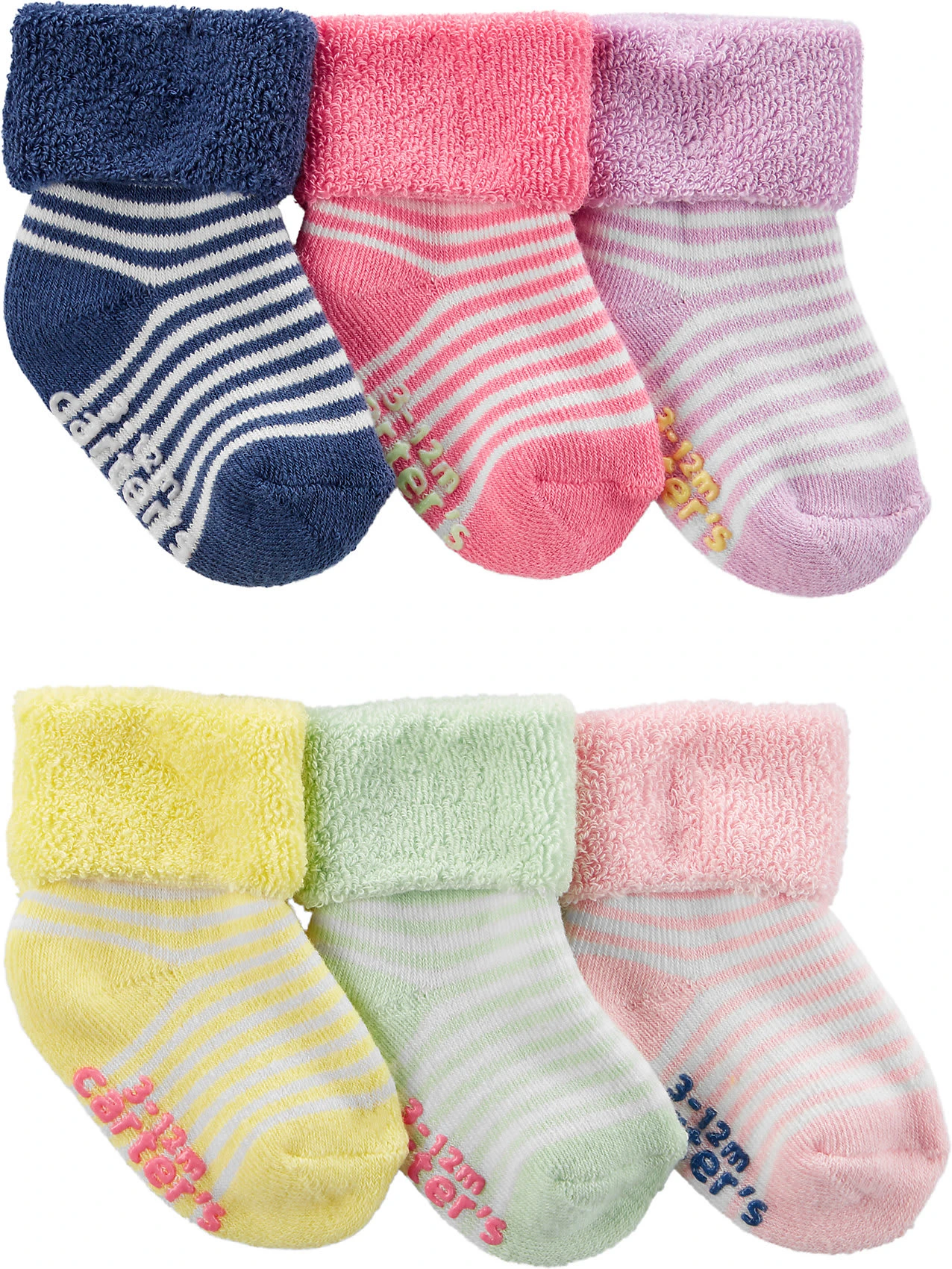 Carter's™ Baby Socken 6er Pack 1 Carter's™ Baby Socken 6er Pack