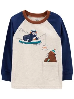 Carter's™ Longsleeve In Creme