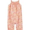 Carter's™ Overall In Orange/ Rosa