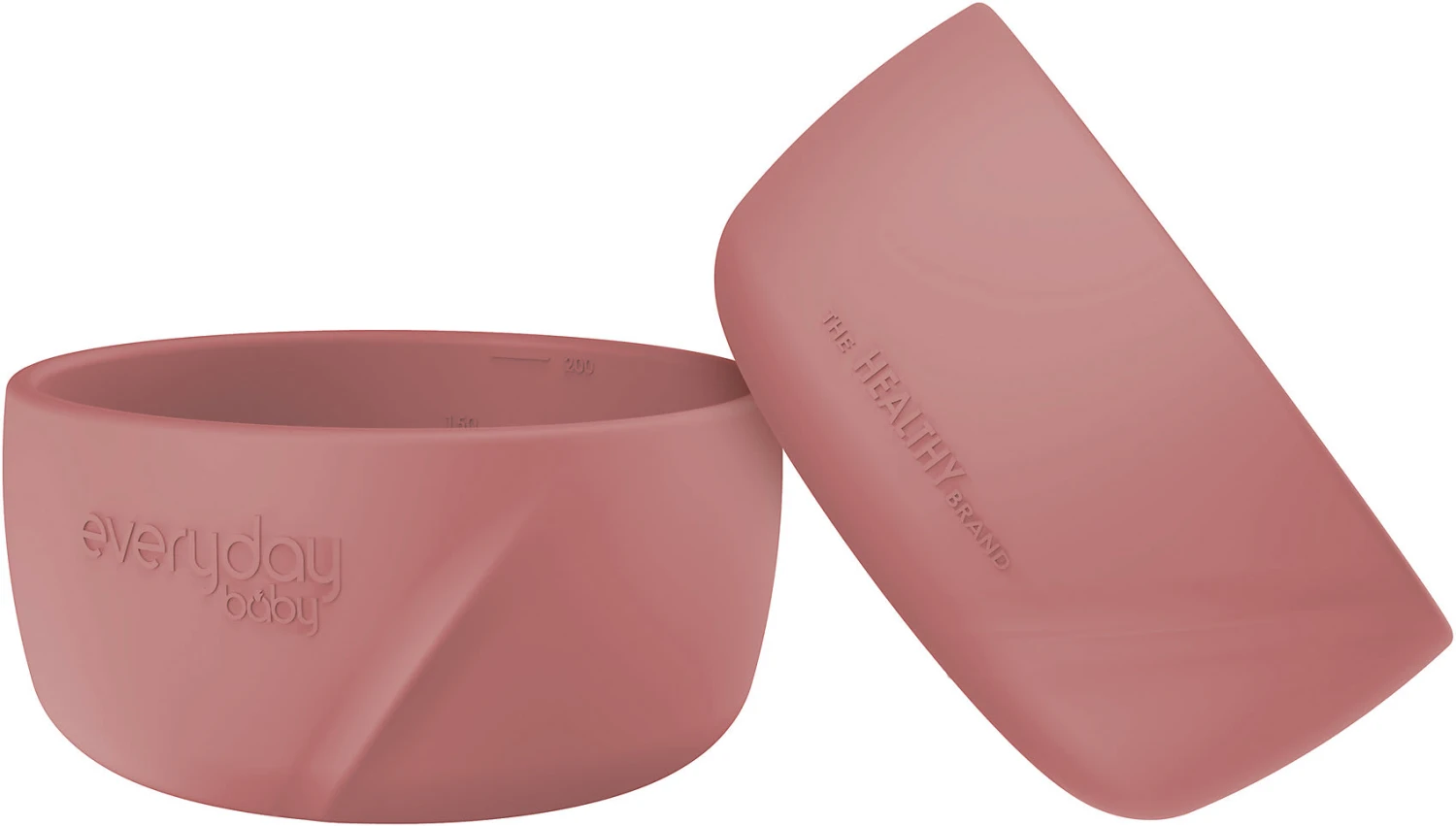 Silikon Schälchen-Set 2 Stk, Nature Red 1 Silikon Schälchen-Set 2 Stk, Nature Red