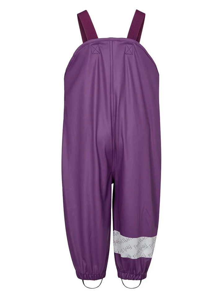 Regenhose In Aubergine 2 Regenhose In Aubergine – Bild 2