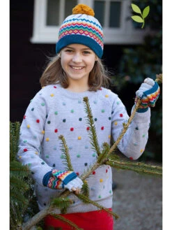 Frugi Pullover In Grau