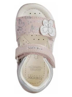 Geox Sandalen "Tapuz" In Rosa/ Silber -Kleidung Geschäft geox sandalen tapuz in rosa silber 4