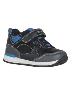 Geox Sneakers "Rishon" In Schwarz/ Blau