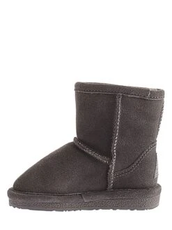 Leder-Winterboots "Ethel Toddler" In Anthrazit -Kleidung Geschäft gooce leder winterboots ethel toddler in anthrazit 4