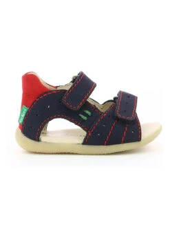 Kickers Leder-Sandalen "Boping 2" In Dunkelblau
