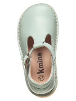 Leder-Halbsandalen In Türkis -Kleidung Geschäft kmins leder halbsandalen in turkis 3