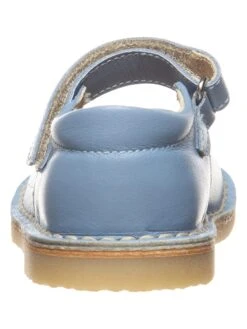 Leder-Spangenballerinas In Hellblau -Kleidung Geschäft kmins leder spangenballerinas in hellblau 2