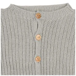 Cardigan Dinan In Grau -Kleidung Geschäft koeka cardigan dinan in grau 3