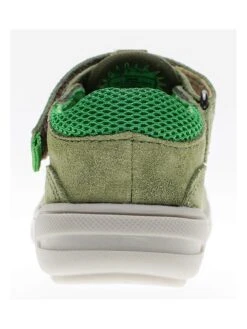 Leder-Halbsandalen In Grün -Kleidung Geschäft lamino leder halbsandalen in grun 3