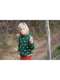 Pullover "From One To Another" In Grün 14 Pullover "From One To Another" In Grün -Kleidung Geschäft little green radicals pullover from one to another in grun 6