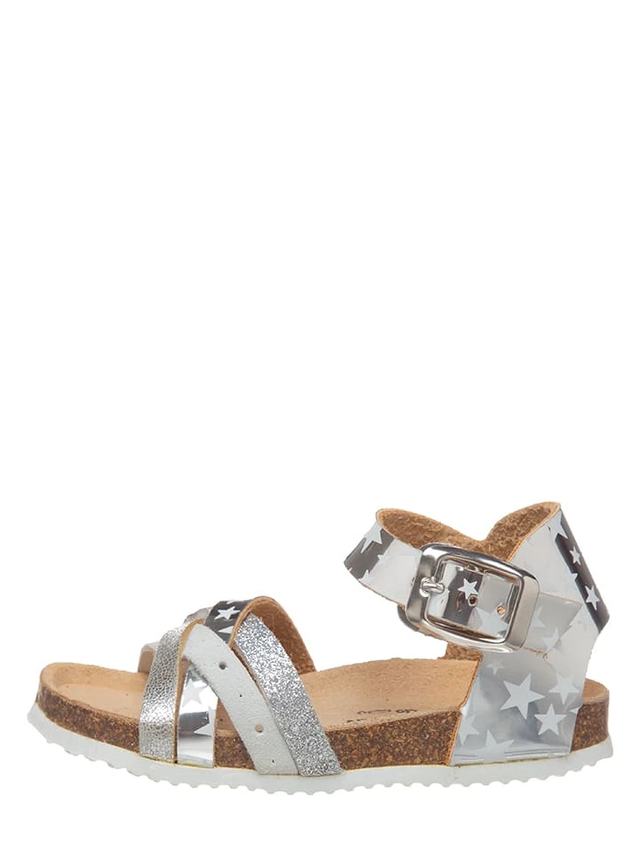 Sandalen In Silber 1 Sandalen In Silber