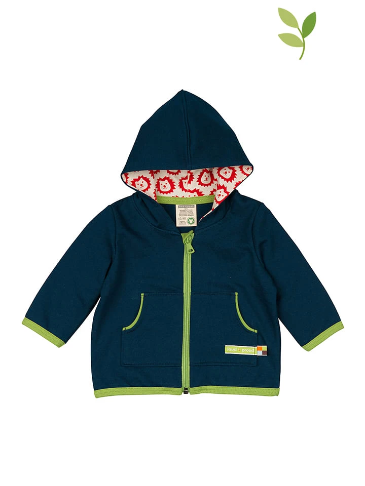 Sweatjacke In Dunkelblau 1 Sweatjacke In Dunkelblau