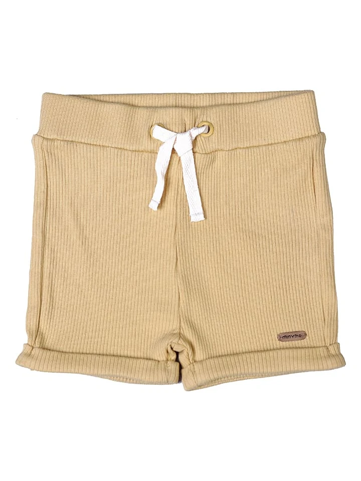 Minymo Shorts In Beige 1 Minymo Shorts In Beige
