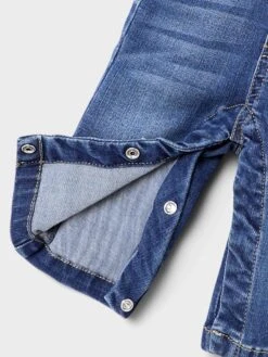 NAME IT Jeanslatzhose In Medium Blue Denim -Kleidung Geschäft name it jeanslatzhose in medium blue denim 3