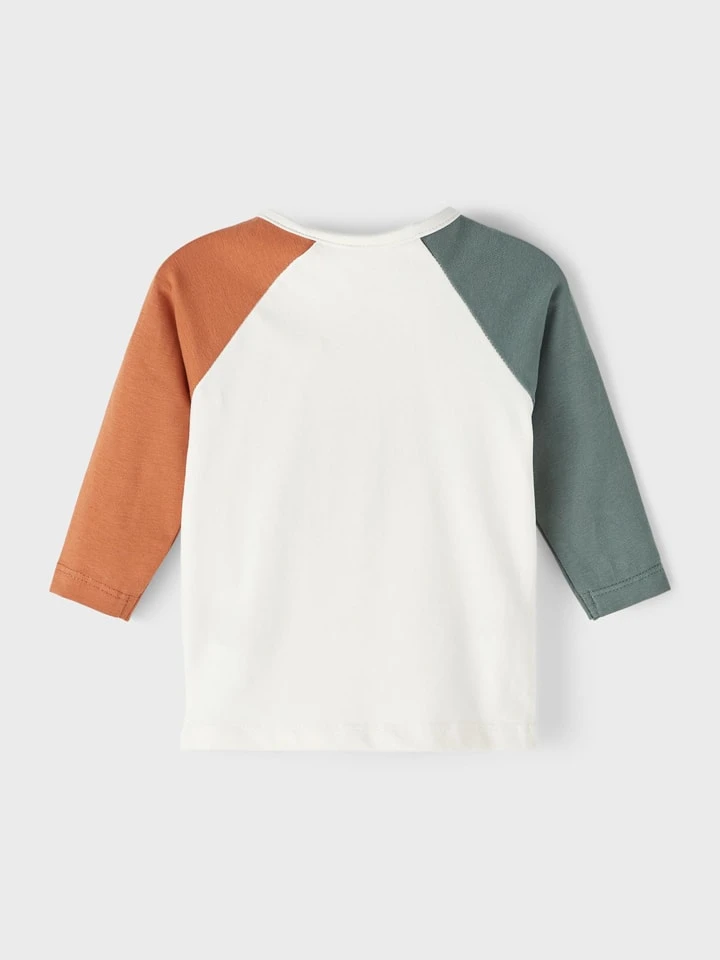 NAME IT Longsleeve "Ron" In Weiß 2 NAME IT Longsleeve "Ron" In Weiß – Bild 2