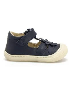 Naturino Leder-Halbsandalen "Jip" In Dunkelblau