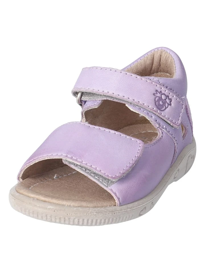 Leder-Sandalen "Taya" In Flieder 2 Leder-Sandalen "Taya" In Flieder – Bild 2