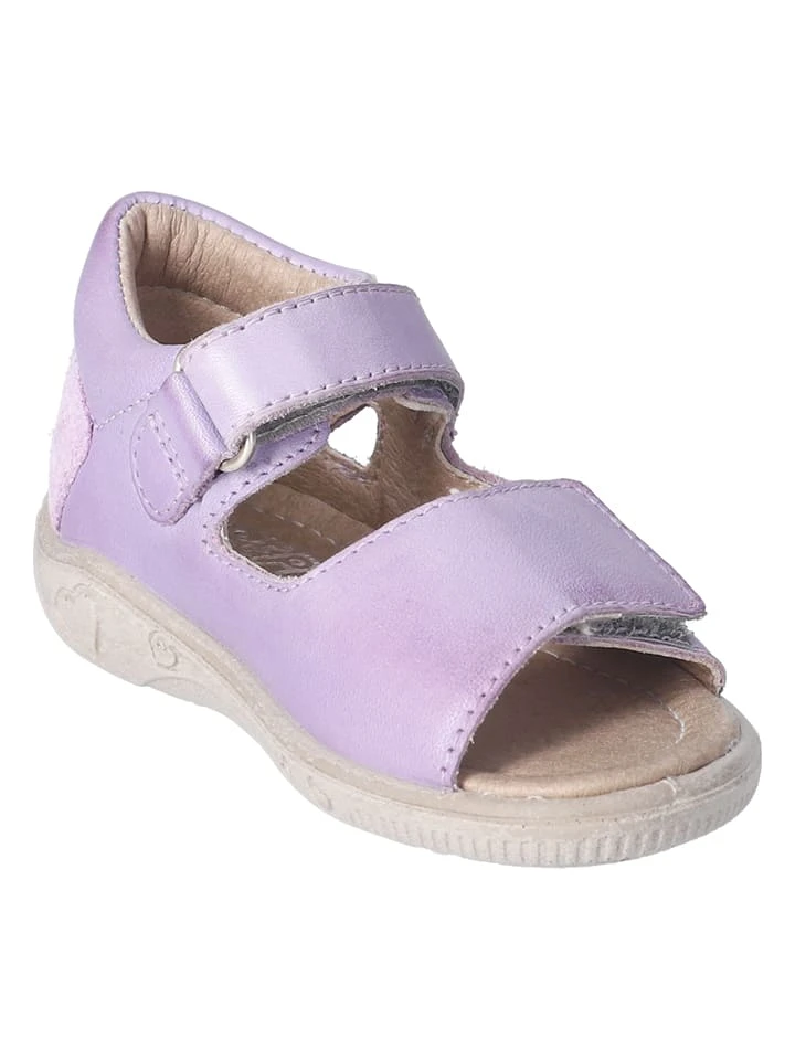 Leder-Sandalen "Taya" In Flieder 11 Leder-Sandalen "Taya" In Flieder – Bild 11