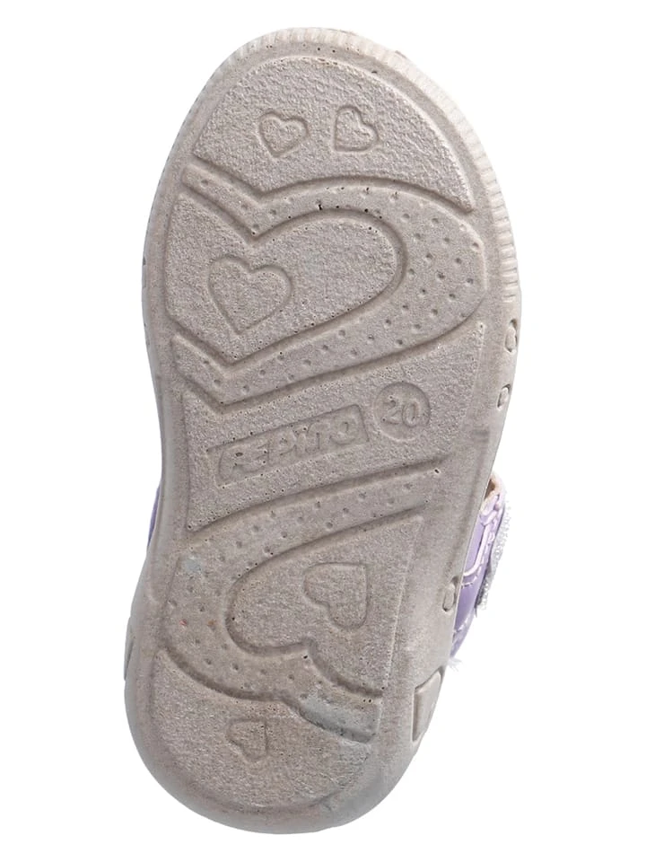 Leder-Sandalen "Taya" In Flieder 13 Leder-Sandalen "Taya" In Flieder – Bild 13