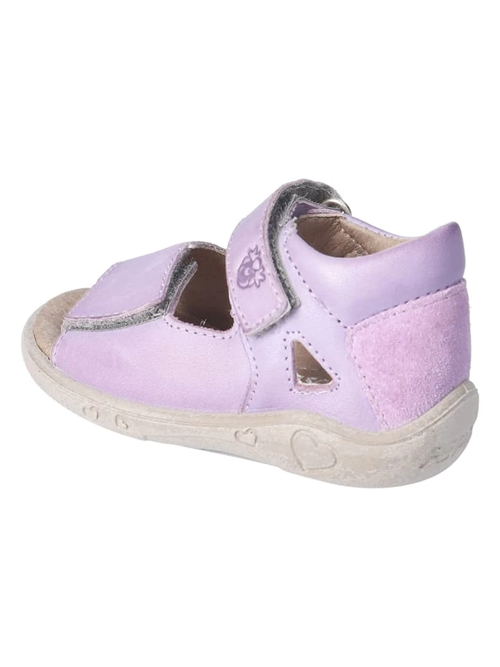 Leder-Sandalen "Taya" In Flieder 5 Leder-Sandalen "Taya" In Flieder – Bild 5