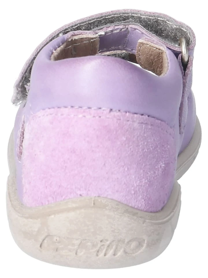 Leder-Sandalen "Taya" In Flieder 7 Leder-Sandalen "Taya" In Flieder – Bild 7