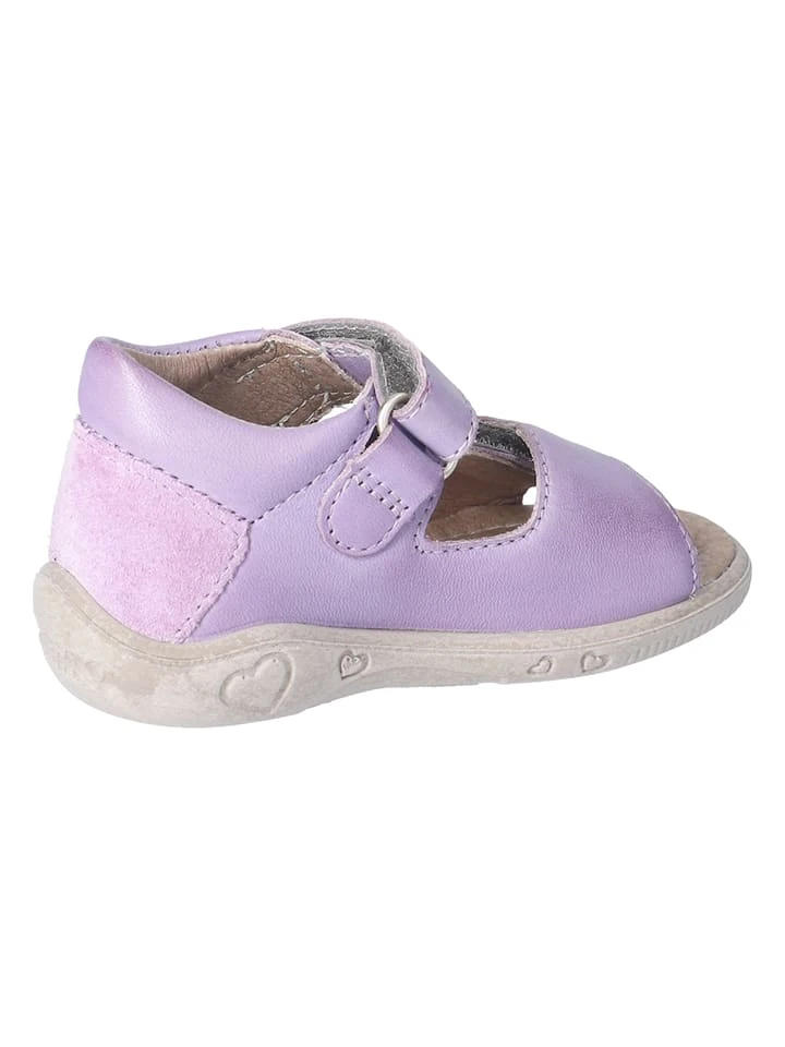 Leder-Sandalen "Taya" In Flieder 9 Leder-Sandalen "Taya" In Flieder – Bild 9