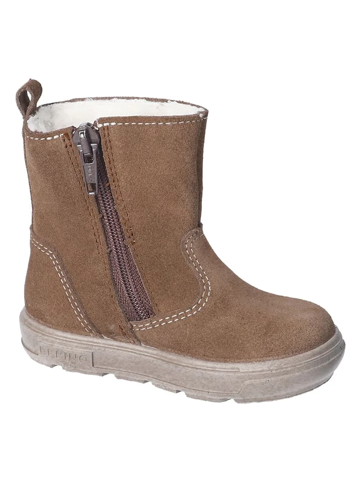 Leder-Stiefel "Ciry S" In Hellbraun 2 Leder-Stiefel "Ciry S" In Hellbraun – Bild 2