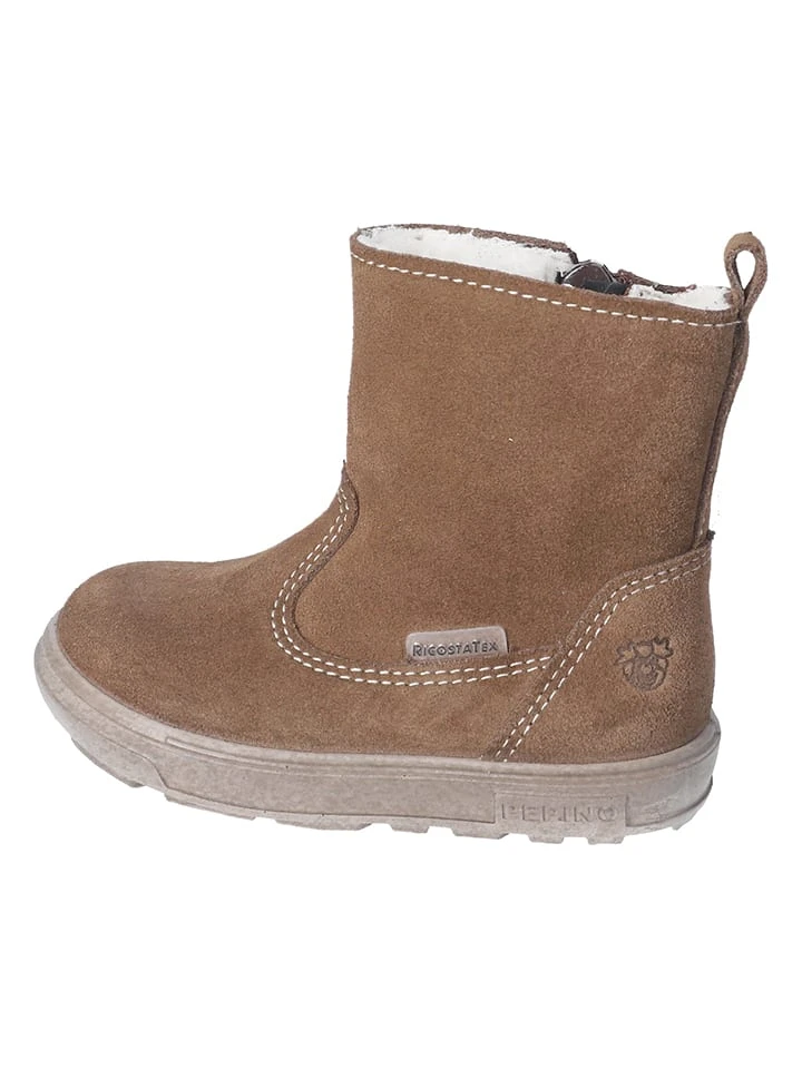 Leder-Stiefel "Ciry S" In Hellbraun 1 Leder-Stiefel "Ciry S" In Hellbraun