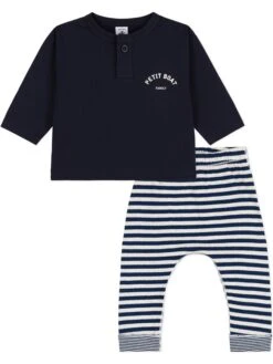 PETIT BATEAU 2tlg. Outfit In Dunkelblau