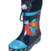 Playshoes Gummistiefel In Dunkelblau/ Türkis