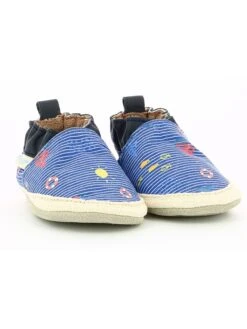 ROBEEZ Krabbelschuhe "Sunny Camp" In Blau