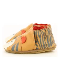 ROBEEZ Leder-Krabbelschuhe "Awesome Tiger" In Orange -Kleidung Geschäft robeez leder krabbelschuhe awesome tiger in orange 8