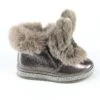 Winterboots In Grau/ Silber