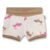 Shorts "Lovely Leo" In Beige/ Braun
