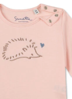 Sanetta Longsleeve In Rosa -Kleidung Geschäft sanetta longsleeve in rosa 2