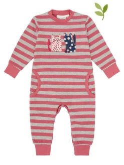 Sense Organics Overall In Grau/ Pink