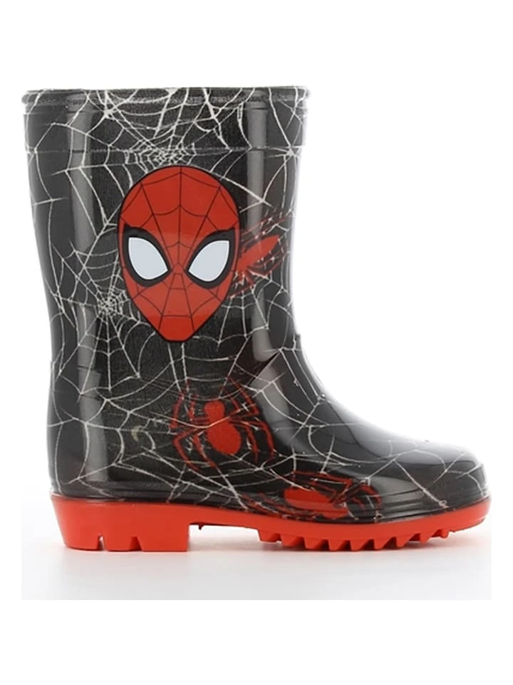 Spiderman Gummistiefel In Schwarz 1 Spiderman Gummistiefel In Schwarz