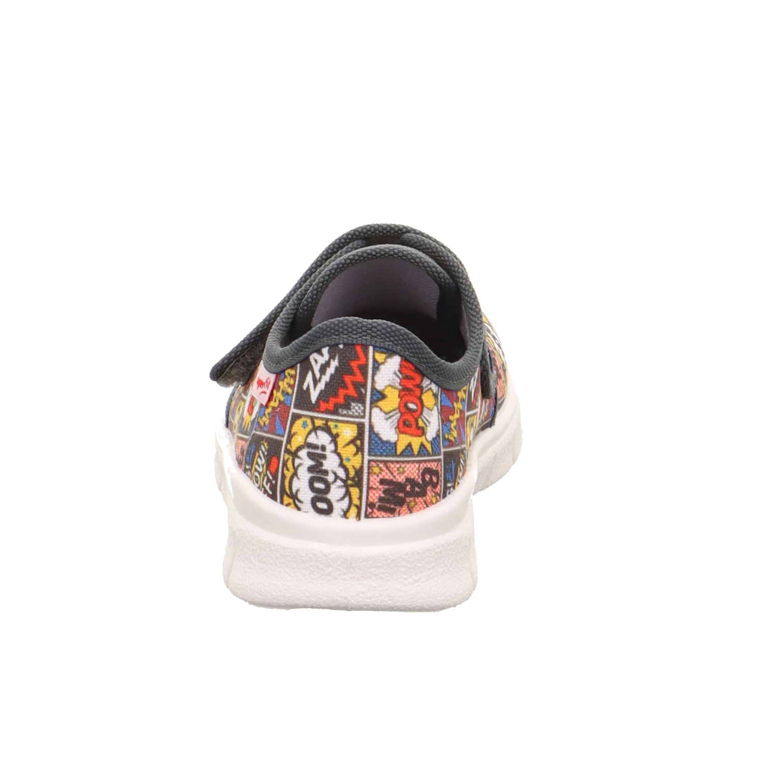 Superfit Geschlossener Hausschuh BOBBY In Grau/Mehrfarbig 4 Superfit Geschlossener Hausschuh BOBBY In Grau/Mehrfarbig – Bild 4