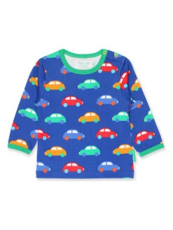 Longsleeve In Blau/ Bunt