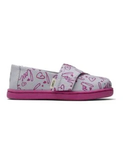 Toms Slipper In Grau/ Bunt